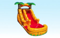 13FT fire Marble water Slide