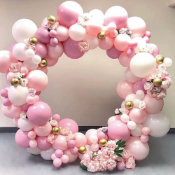 Round Garland Balloon Arch ( full)