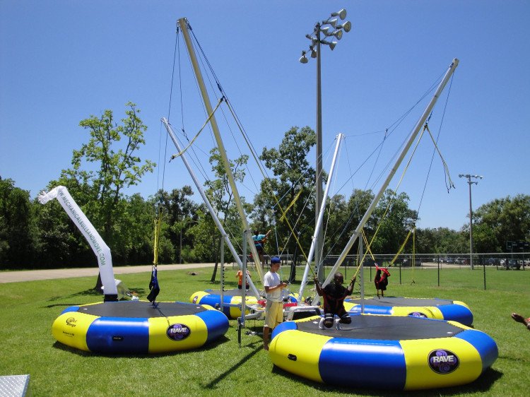 3 Station Bungee Trampoline