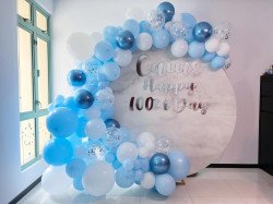 round20backdrop20w20garland120 1675189225 Balloon Garland with Backdrop