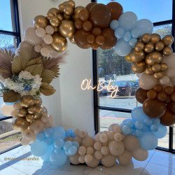 Round Garland Balloon Arch ( full)