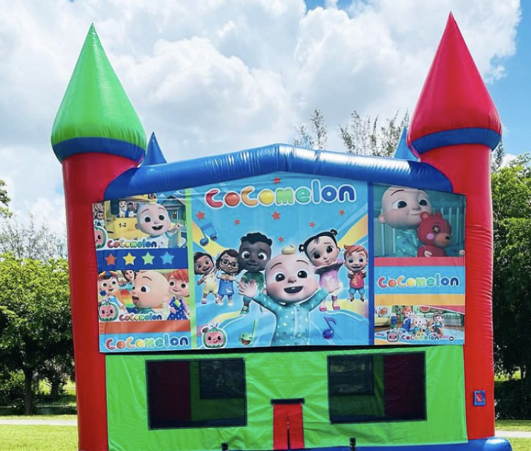 Cocomelo Banner for Bounce House