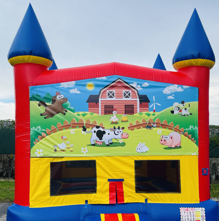 My Little Farm Banner for Bounce House