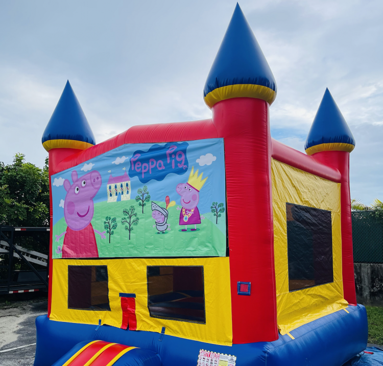 Pepaa Pig Banner for Bounce House