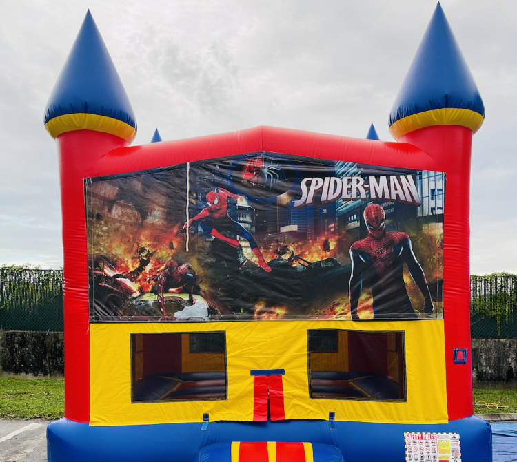 Spiderman Banner for Bounce House