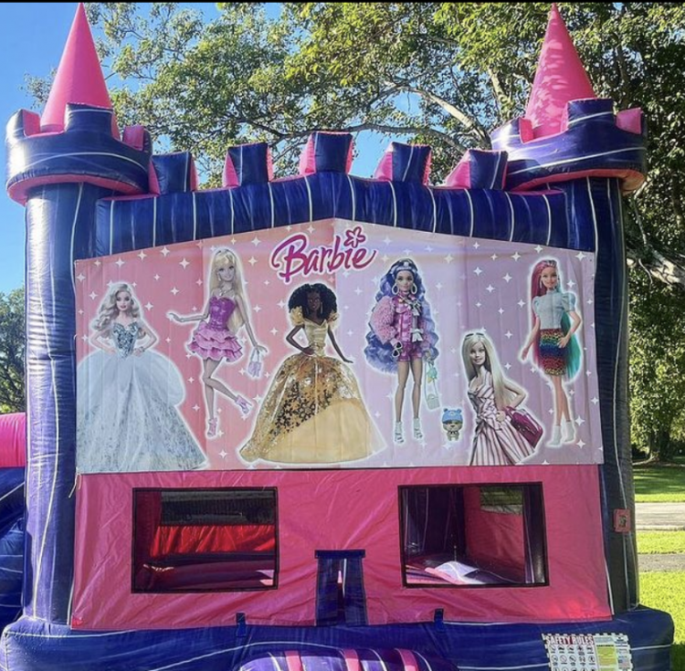 Barbie Banner for Bounce House