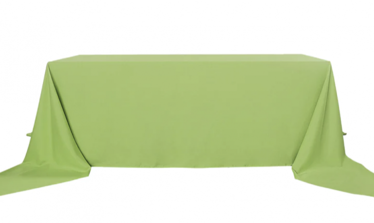 Green Apple Rectangular Tablecloth