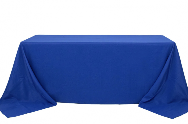 Royal Blue Rectangular Tablecloth