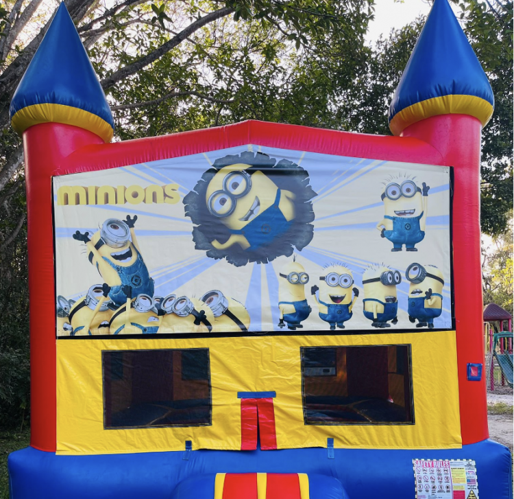 Minions Banner for Bounce House