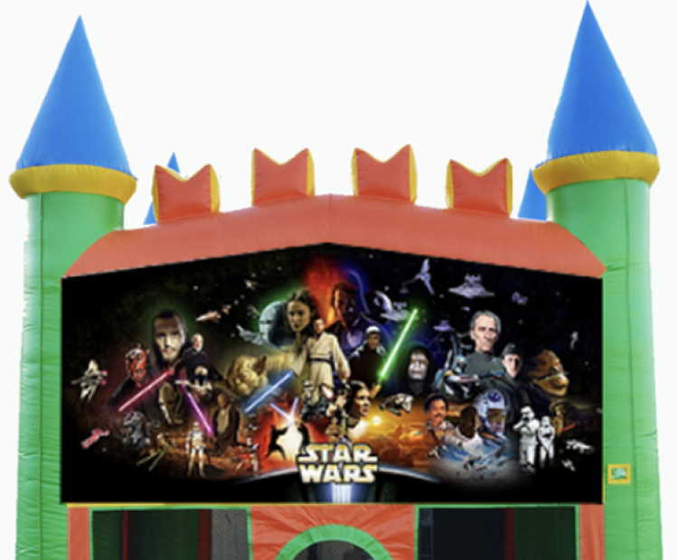 Star Wars Banner for Bounce House