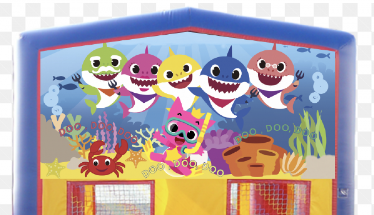 Babyshark Banner for Bounce House