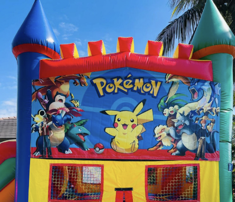 Pokemon Banner for Bounce House