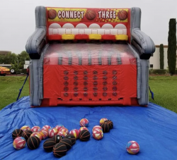 Connect 3  Basketball Game