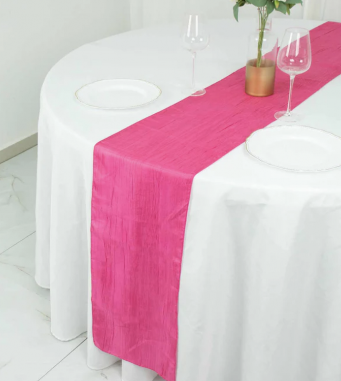 Table Runner Fuchsia