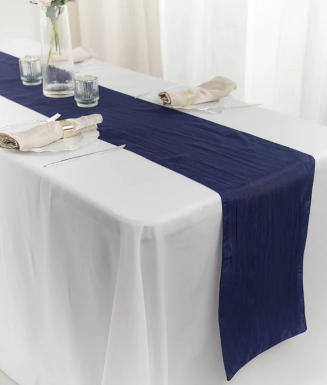 Table Runner Navy Blue