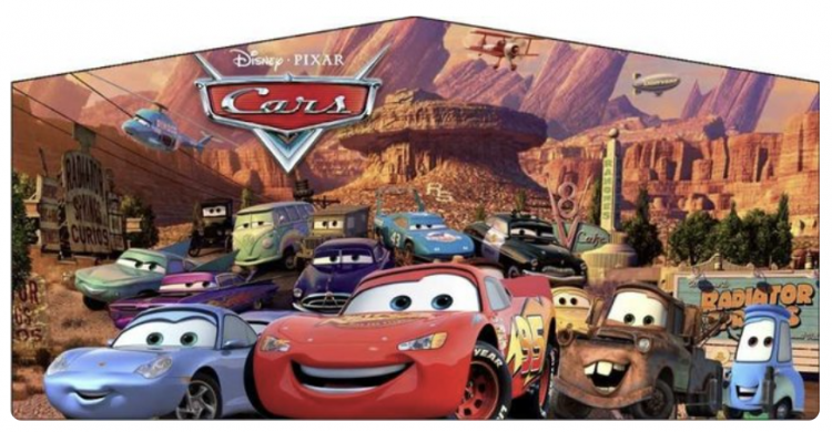 Cars Lightning McQueen Banner for Bounce House