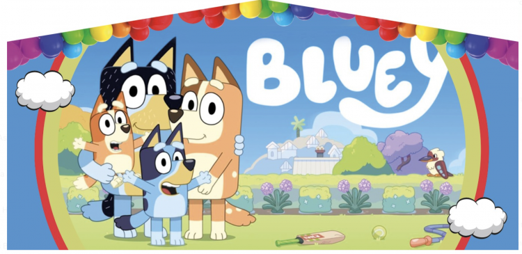 Bluey Banner for Bounce House