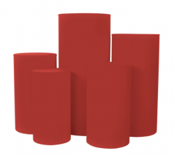 Cylinder covers red