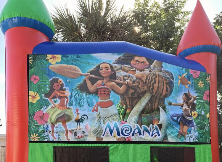 Moana Banner for Bounce House