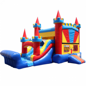 Colorful bounce house rental in Tamarac, FL for kids' party